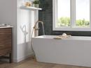 Delta Faucet Champagne Bronze Single Handle Floor Mount Filler (Trim Only) 