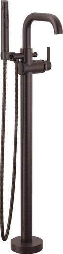 Delta Faucet Venetian Bronze Single Handle Floor Mount Filler (Trim Only) 