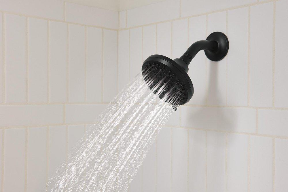 Single Handle Multi Function Bathtub & Shower Faucet in Matte Black (Trim Only) 