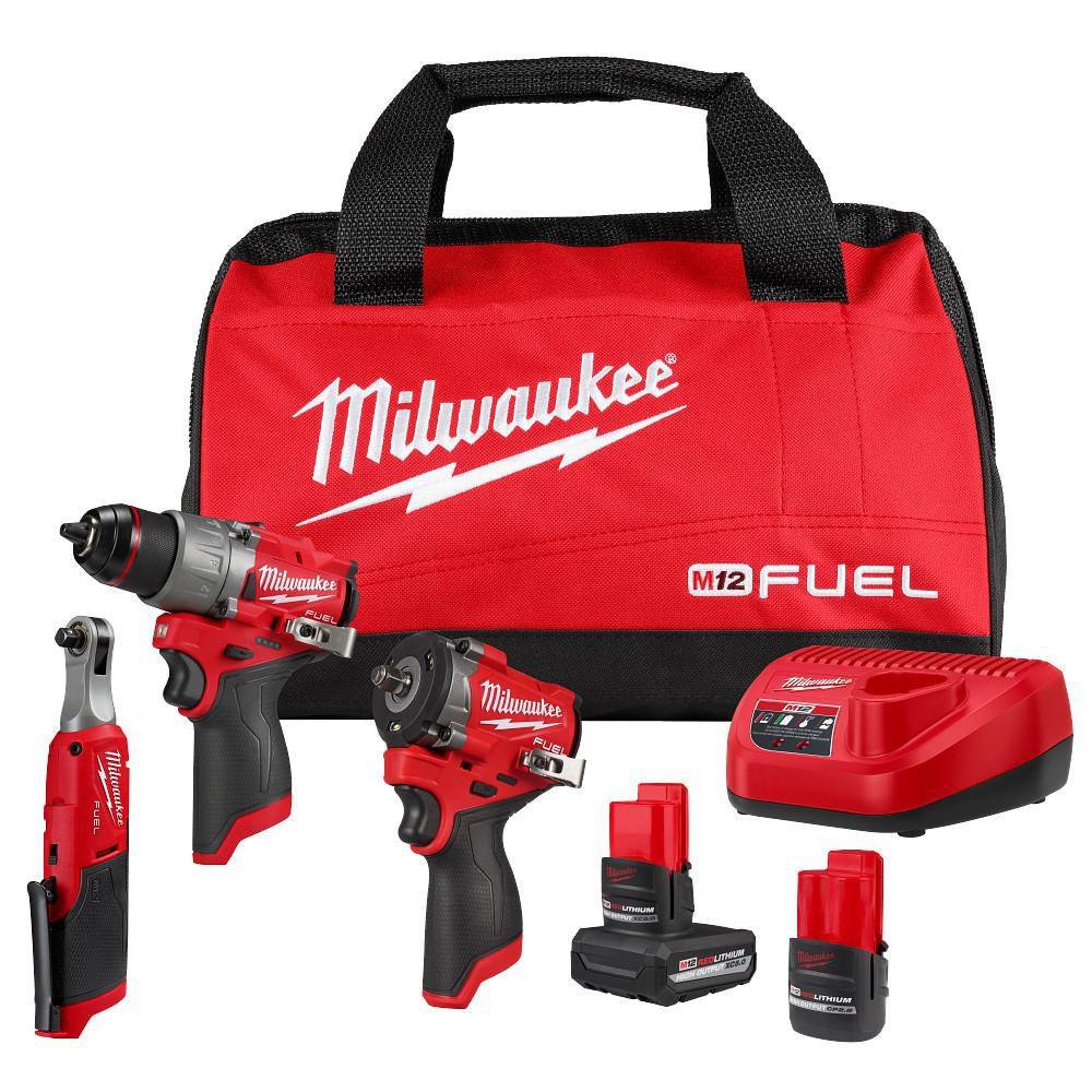 M12 FUEL 3-TOOL COMBO KIT 