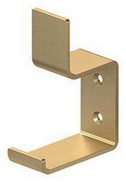 Heavy-Duty Modern Coat Hook, 2-5/8 in. Projection