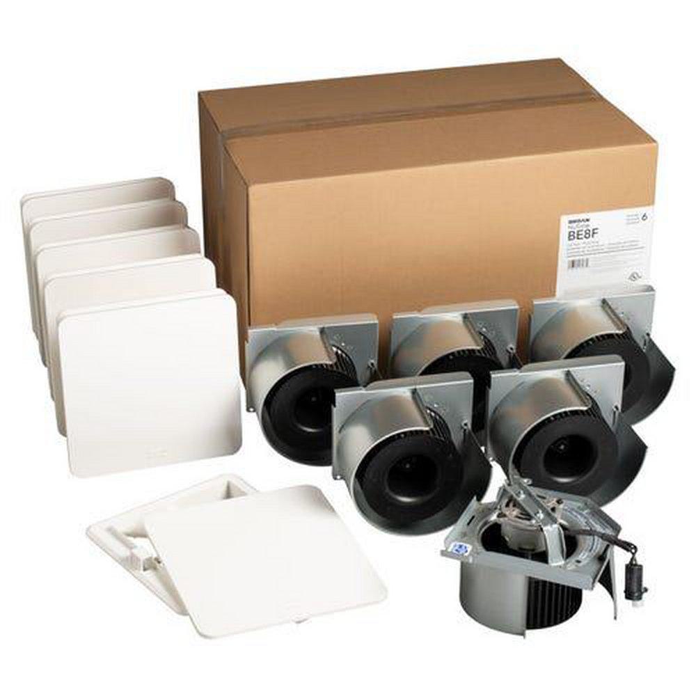 BROAN-NUTONE ROOMSIDE SERIES 80 CFM 1.5 SONES FAN ONLY ENERGY STAR CERTIFIED - FINISH PACK - 6 