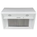 36 in. Commercial-Style Wall-Mount Hood in Matte White 