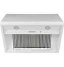 36 in. Commercial-Style Wall-Mount Hood in Matte White 