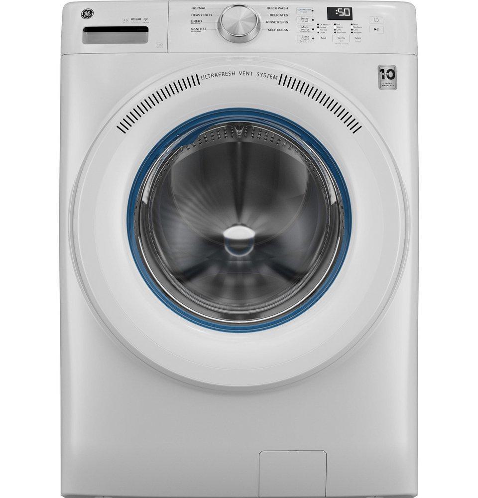 GE 4.8 CU FT FRONTLOAD WASHER WITH UFV WHITE 