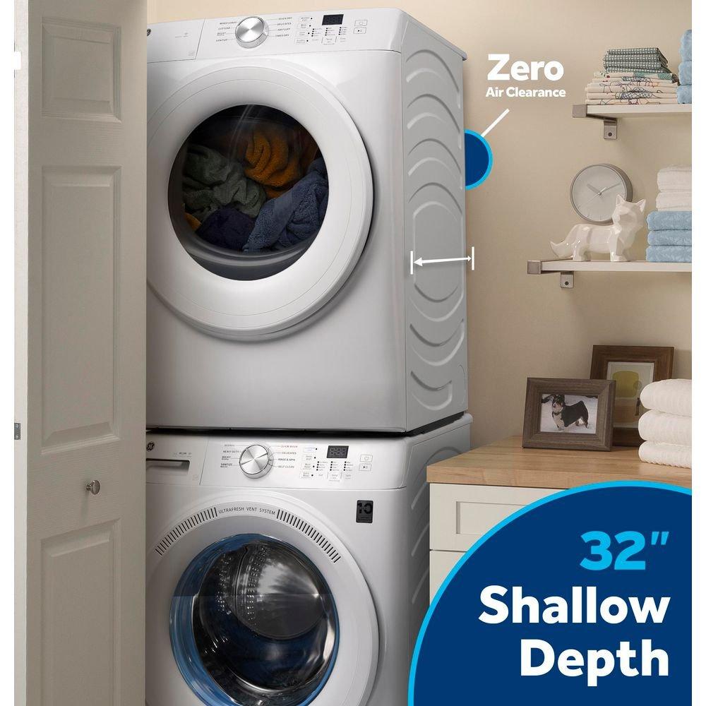 GE 4.8 CU FT FRONTLOAD WASHER WITH UFV WHITE 