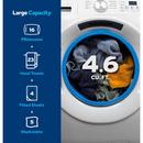 GE 4.8 CU FT FRONTLOAD WASHER WITH UFV WHITE 