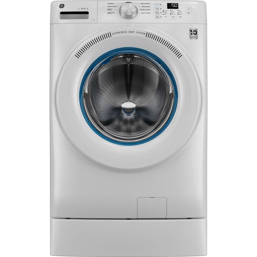 GE 4.8 CU FT FRONTLOAD WASHER WITH UFV WHITE 