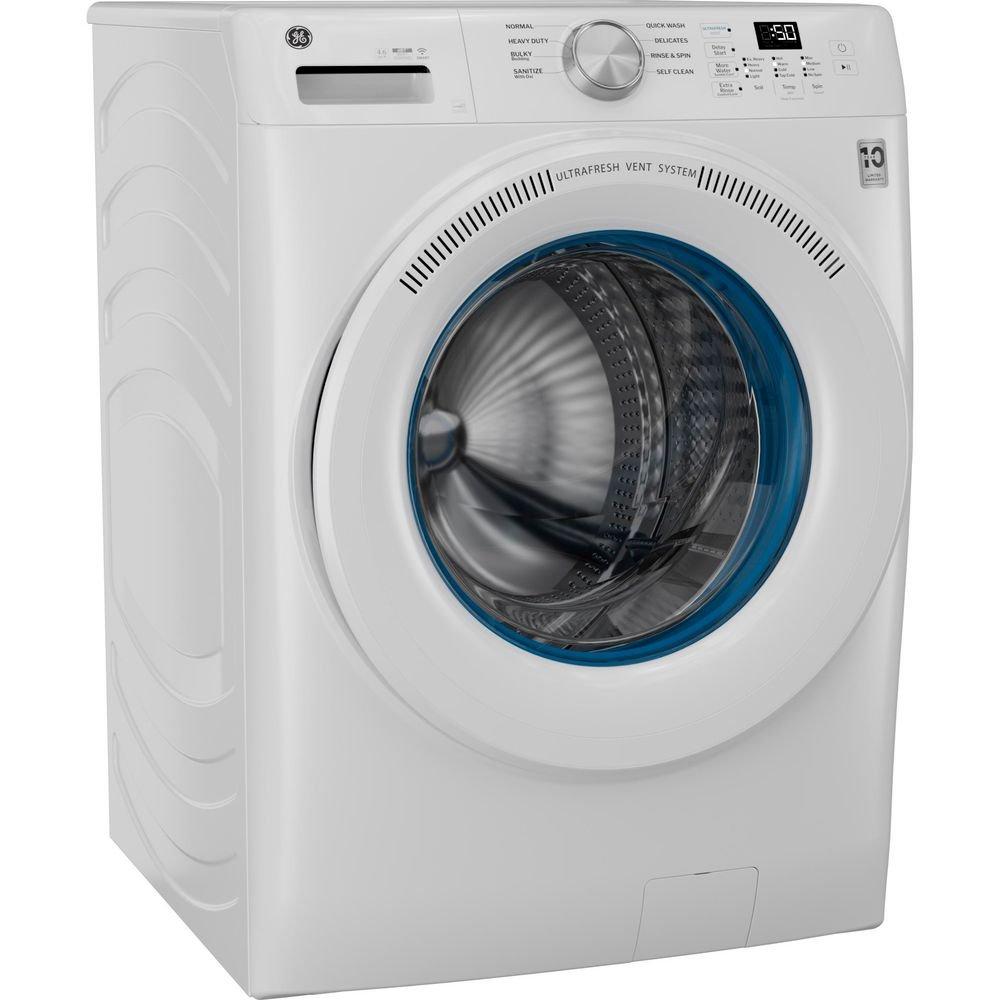 GE 4.8 CU FT FRONTLOAD WASHER WITH UFV WHITE 