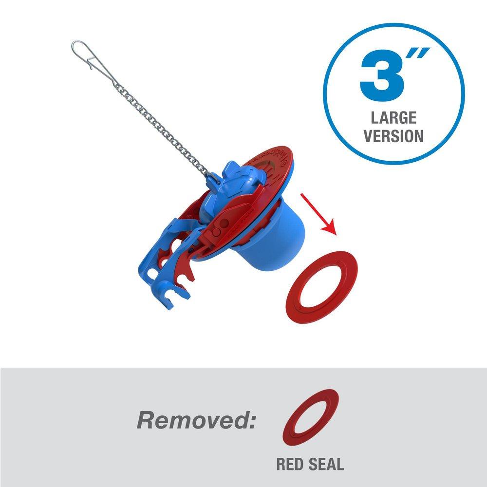 Universal 2 in. and 3 in. Toilet Super Flapper 