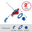 Universal 2 in. and 3 in. Toilet Super Flapper 