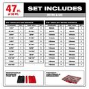 *CVR* 98PC 3/8" 6-PT AND 12-PT METR 