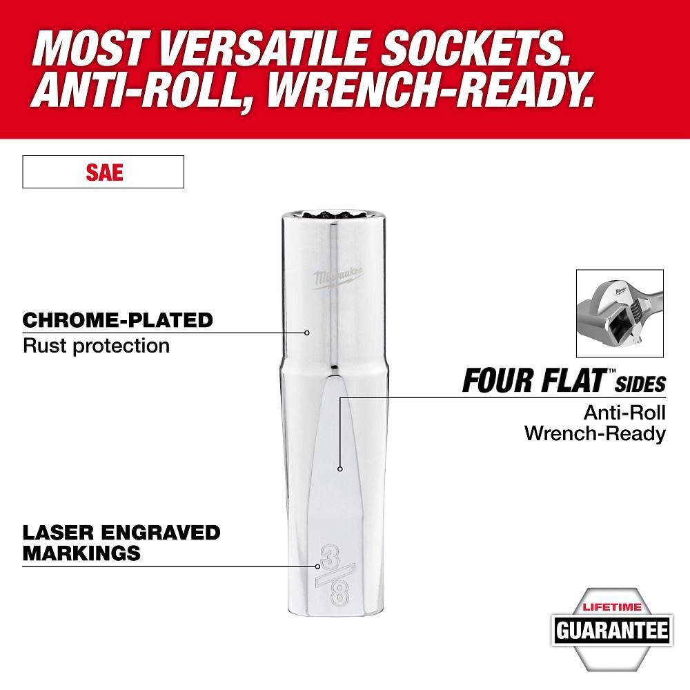 *CVR* 12PC 3/8? DRIVE 12-POINT DEEP 