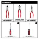 *CVR* 5PC DIPPED GRIP CUTTING PLIER 