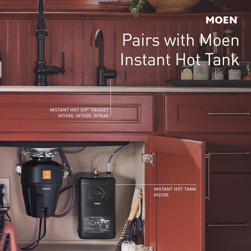 Moen Bronzed Gold Single Handle Water Filter Faucet 