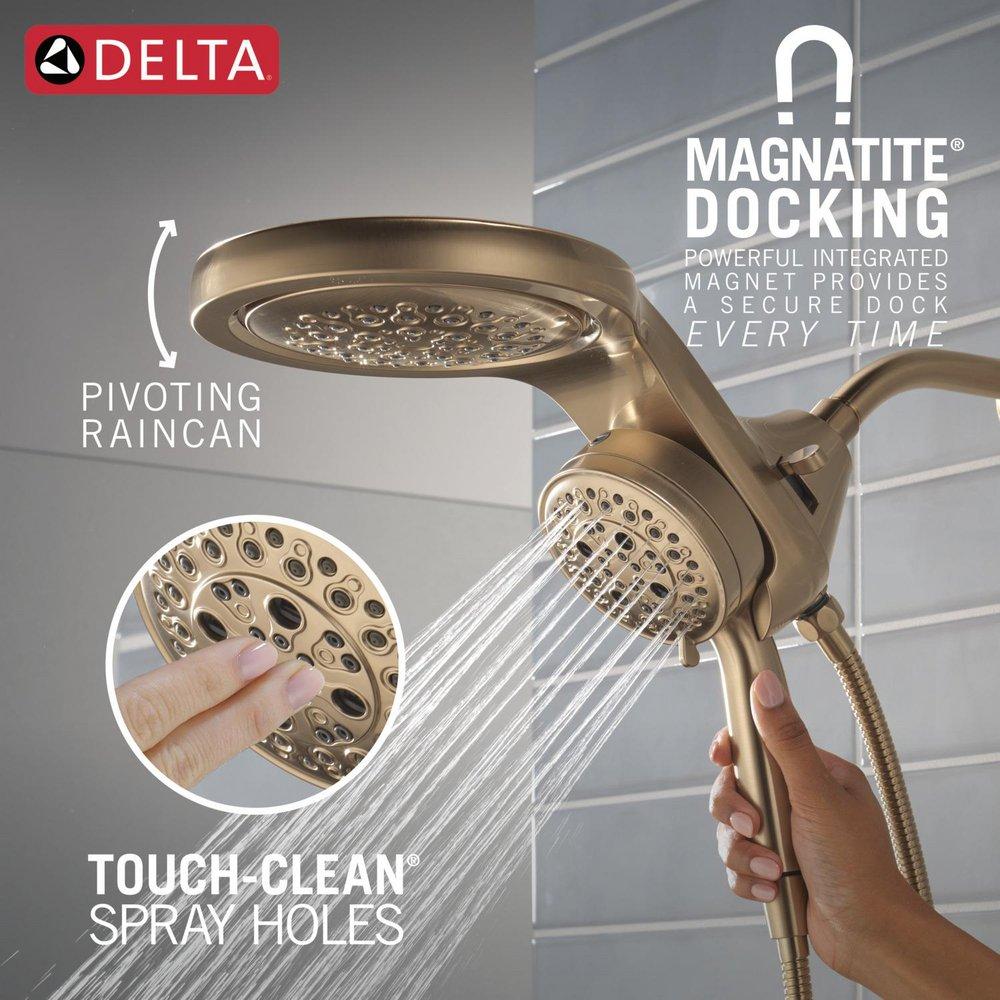 DELTA UNIVERSAL SHOWERING COMPONENTS: 6-SETTING HYDRORAIN WITH PROCLEAN 
