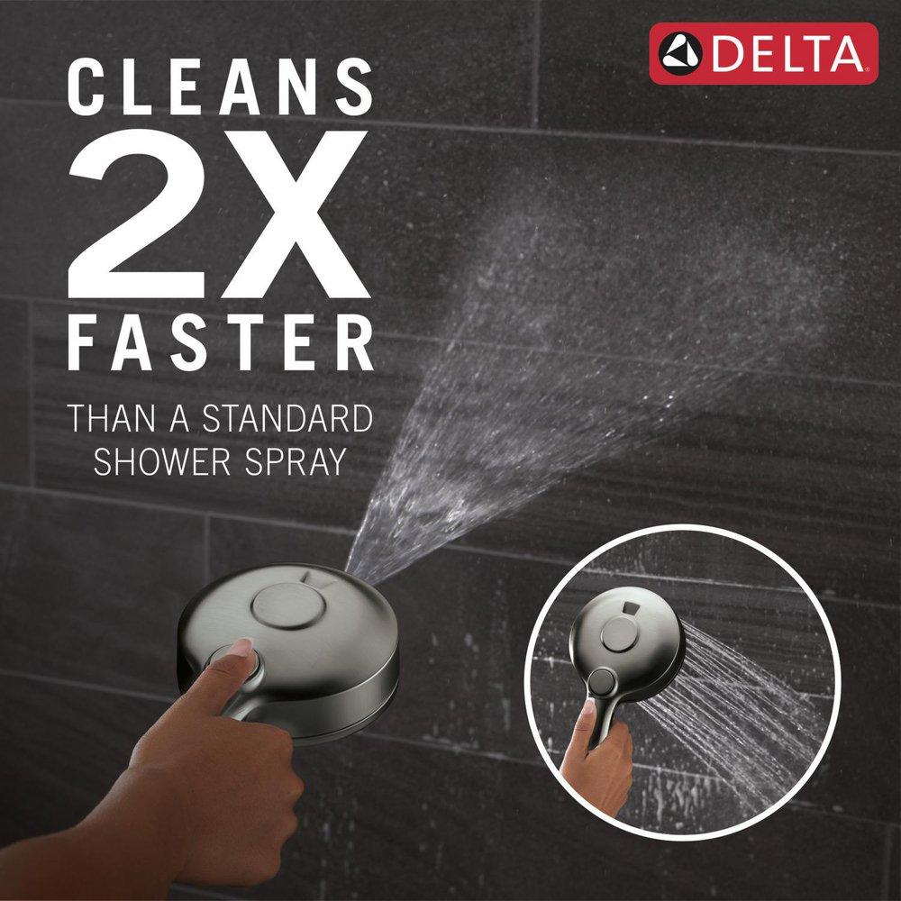 DELTA UNIVERSAL SHOWERING COMPONENTS: 6-SETTING HYDRORAIN WITH PROCLEAN 