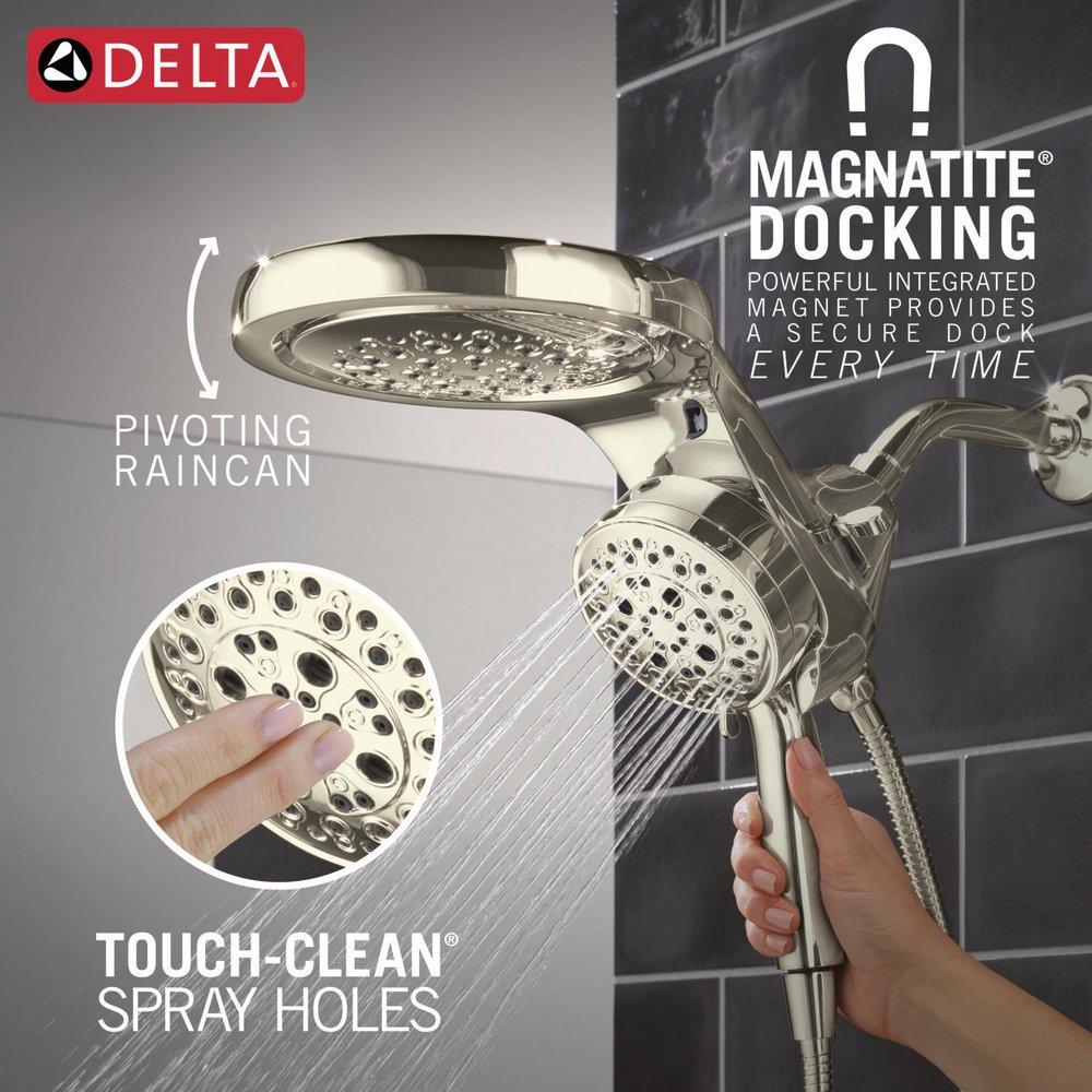 DELTA UNIVERSAL SHOWERING COMPONENTS: 6-SETTING HYDRORAIN WITH PROCLEAN 