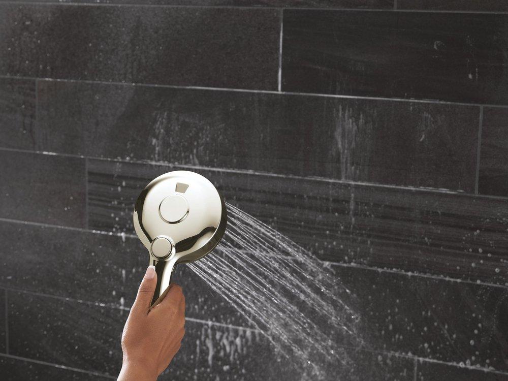 DELTA UNIVERSAL SHOWERING COMPONENTS: 6-SETTING HYDRORAIN WITH PROCLEAN 