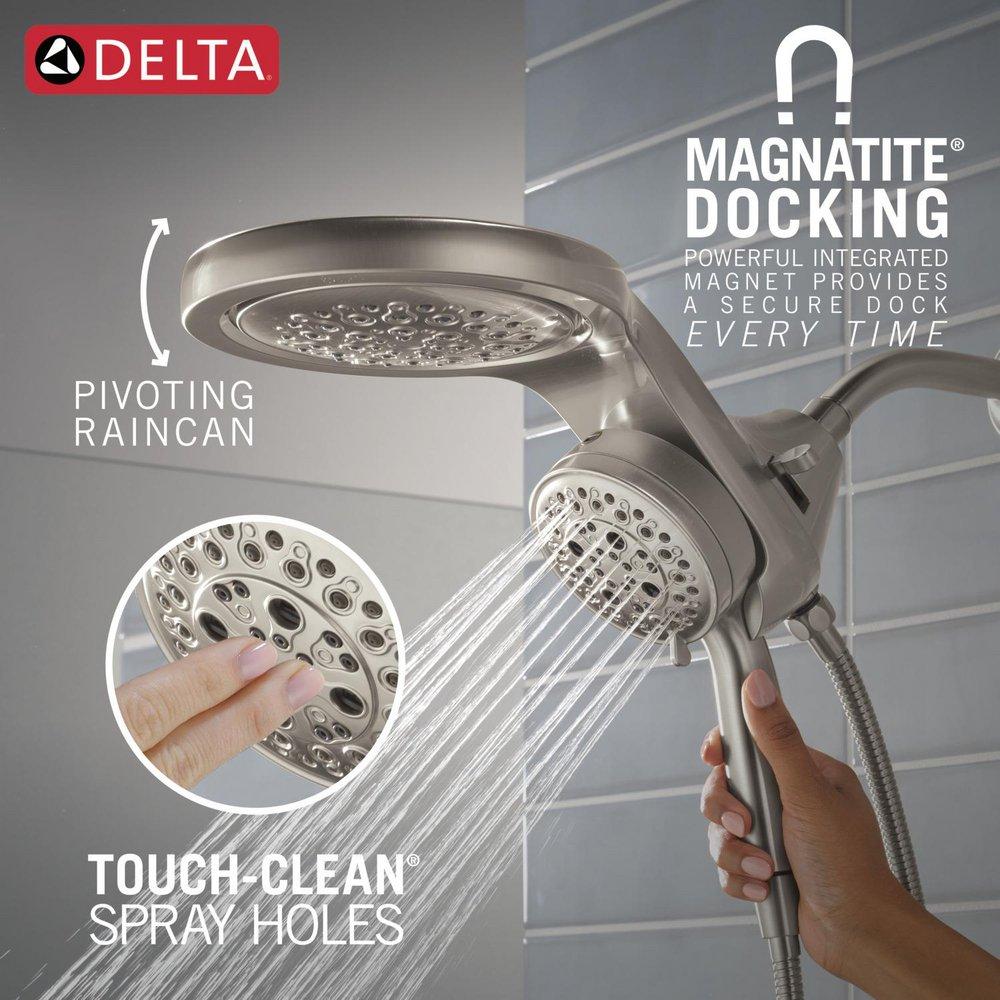 DELTA UNIVERSAL SHOWERING COMPONENTS: 6-SETTING HYDRORAIN WITH PROCLEAN 