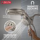 DELTA UNIVERSAL SHOWERING COMPONENTS: 6-SETTING HYDRORAIN WITH PROCLEAN 