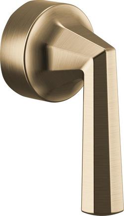 Pressure Balance Valve Trim Lever Handle Kit in Luxe Gold