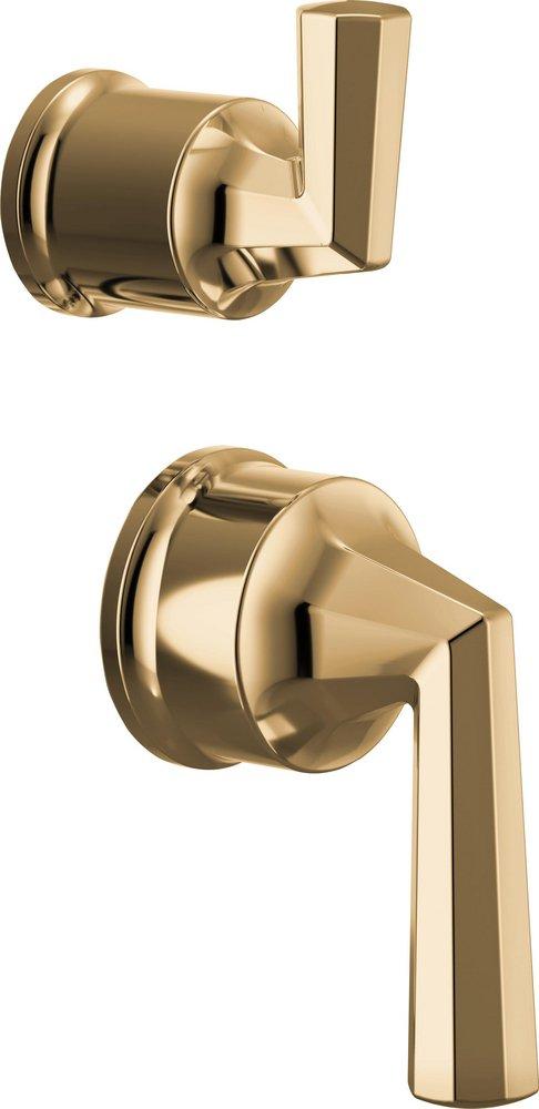 BRIZO BEAUCLERE PRESSURE BALANCE VALVE WITH INTEGRATED DIVERTER TRIM LEVER HANDLE KIT 