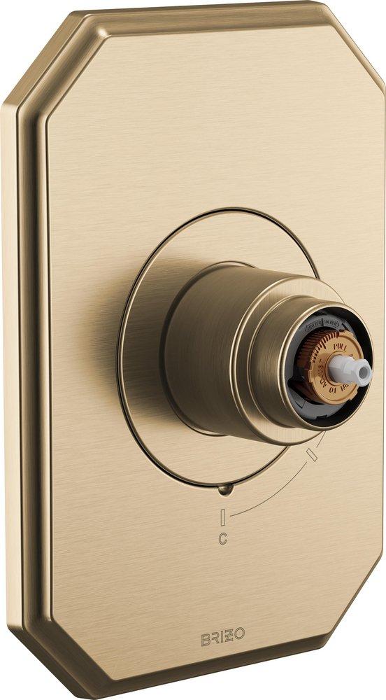 BRIZO BEAUCLERE PRESSURE BALANCE VALVE ONLY TRIM - LESS HANDLE 