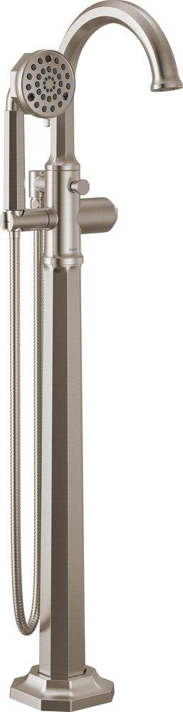 BRIZO BEAUCLERE SINGLE-HANDLE FREESTANDING TUB FILLER - LESS HANDLE 