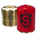 Shield Red A2L Locking Cap (100-Pack) Including 8 in. Magnetic Driver & 2 Bits 