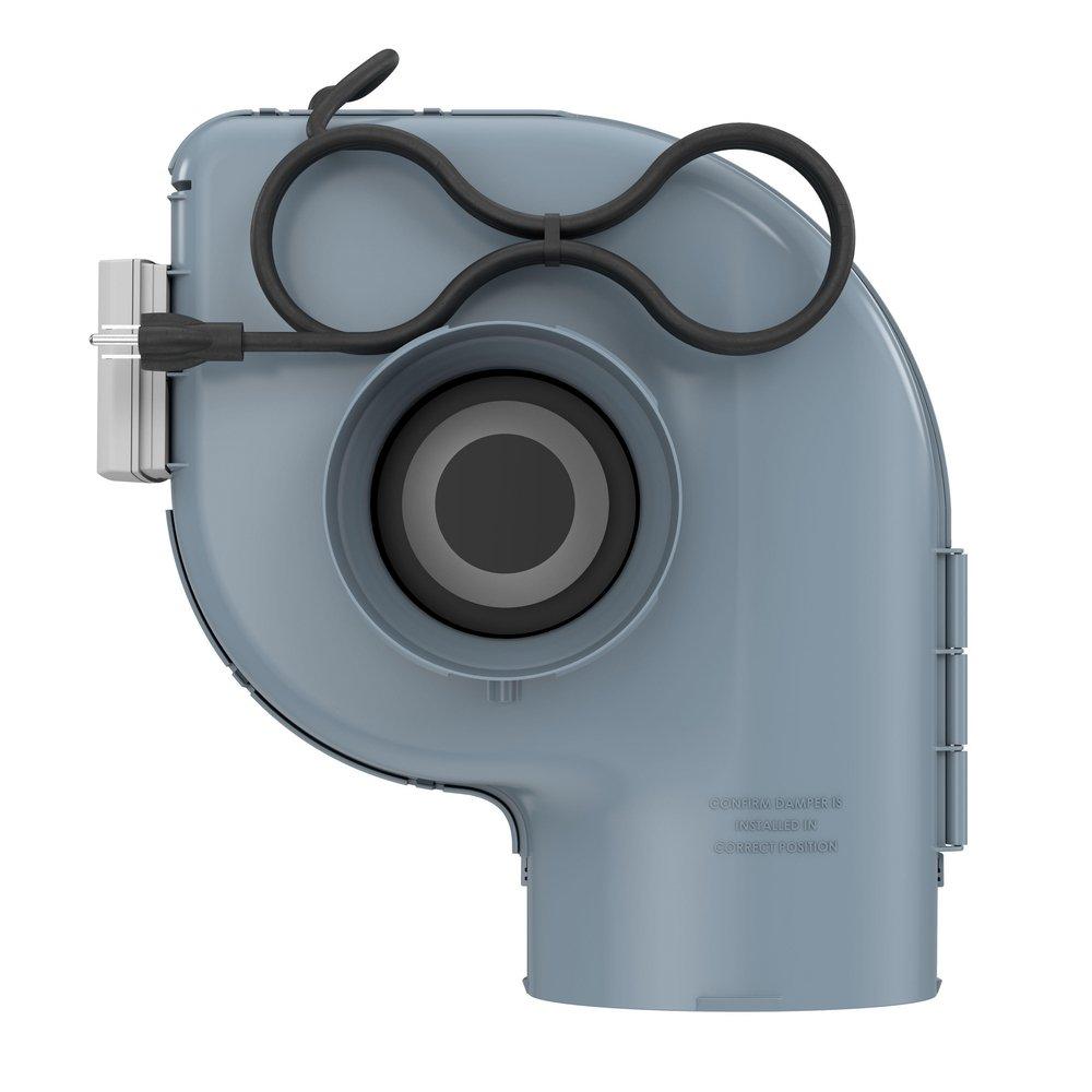 Fresh Air Ventilator with Backdraft Damper 