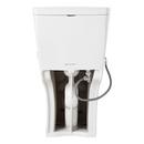 BRINSTEAD ONE-PIECE ELONGATED SKIRTED TOILET WITH ANGELOU BIDET SEAT - MATTE BLACK HANDLE 