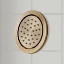 BEASLEY THERMOSTATIC SHOWER SYSTEM WITH 3 BODY SPRAYS AND HAND SHOWER - AGED BRASS 