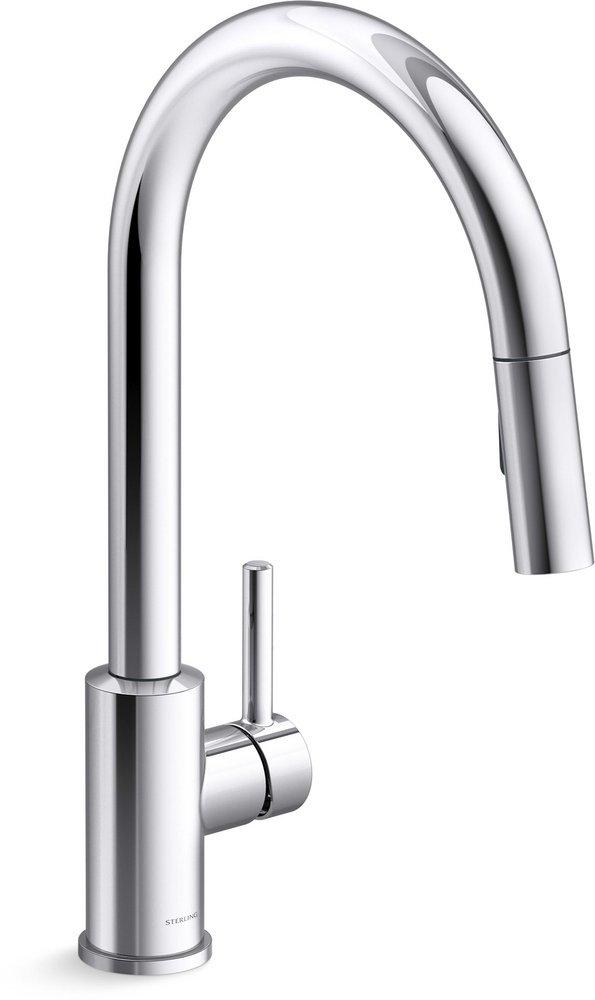 TRAVERSE 1.5 GPM SINGLE HOLE KITCHEN FAUCET W/ ESCUTCHEON 
