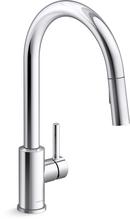 TRAVERSE 1.5 GPM SINGLE HOLE KITCHEN FAUCET W/ ESCUTCHEON 