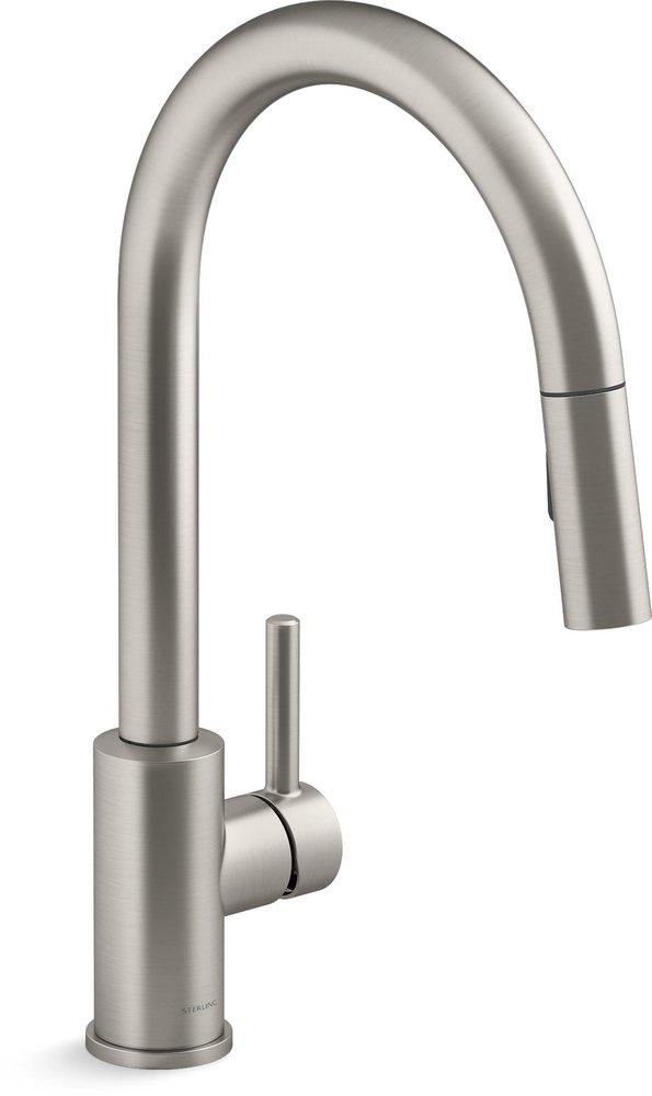 TRAVERSE 1.5 GPM SINGLE HOLE KITCHEN FAUCET W/ ESCUTCHEON 