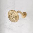 Signature Hardware Brushed Gold 1.8 gpm Multi Function Shower Faucet Trim with Single Lever Handle 