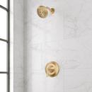 Signature Hardware Brushed Gold 1.8 gpm Multi Function Shower Faucet Trim with Single Lever Handle 