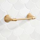 PROVINCETOWN TOILET PAPER HOLDER - BRUSHED GOLD 