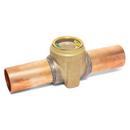 1/4 IN. OD HERMETICALLY SEALED FTG X FTG SIGHT GLASS/ MOISTURE INDICATOR 