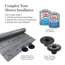 36 LINEAR DRAIN SQUARE GRATE SS 