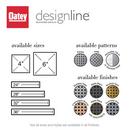 36 LINEAR DRAIN SQUARE GRATE SS 