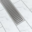 36 LINEAR DRAIN SQUARE GRATE SS 