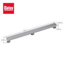 36 LINEAR DRAIN SQUARE GRATE SS 