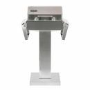19" W Built In or Freestanding Outdoor 120V Electric Manual Control Barbecue Grill in 304 Stainless Steel 