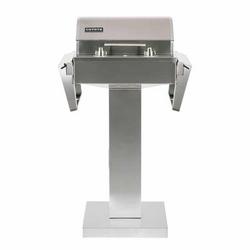 19" W Built In or Freestanding Outdoor 120V Electric Manual Control Barbecue Grill in 304 Stainless Steel