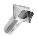LAMBRO Dryer Vent Hood in Aluminum 