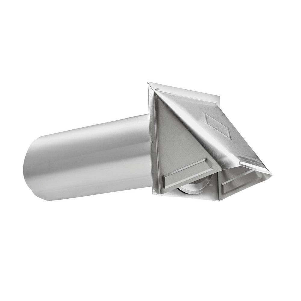 LAMBRO Dryer Vent Hood in Aluminum 
