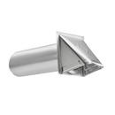 LAMBRO Dryer Vent Hood in Aluminum 