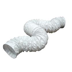 4 in. x 50 ft. White Vinyl Flexible Air Duct